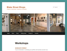 Tablet Screenshot of blakestreetshops.com